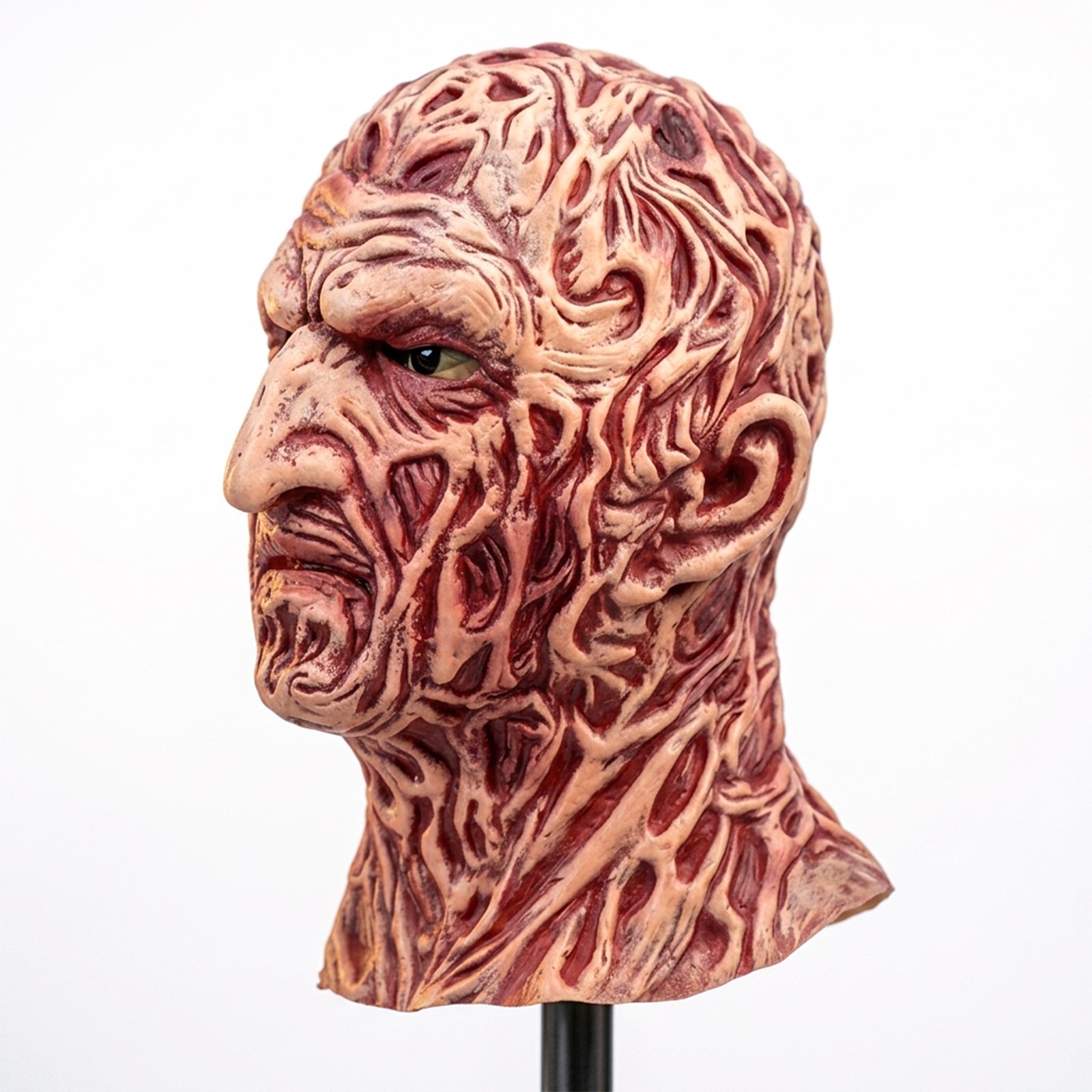 Freddy Krueger Latex Burnt Man Mask Halloween Nightmare on Elm Street Full Mask