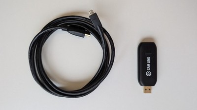 Elgato Cam Link 4K mit HDMI- zu Mini-HDMI-Kabel