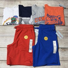 Boys Lot Of Clothes Size L 10-12 . NWT 6 Pieces For Spring/Summer. Colorful