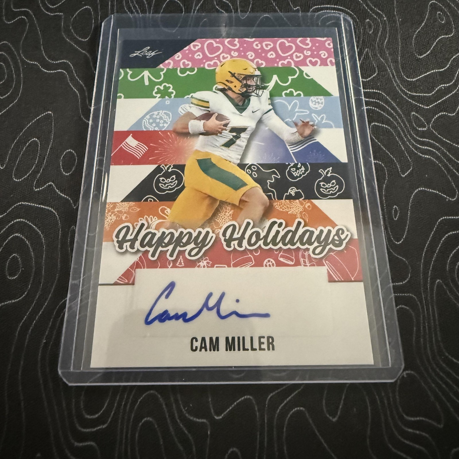 2025 Leaf Holiday Autographs #BA-CM1 Cam Miller