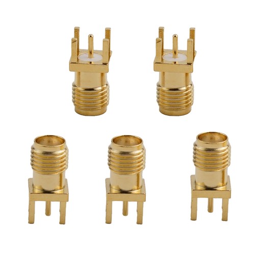Pack of 5 High Performance For SMA Female Connectors for RF Applications - Zdjęcie 6 z 23