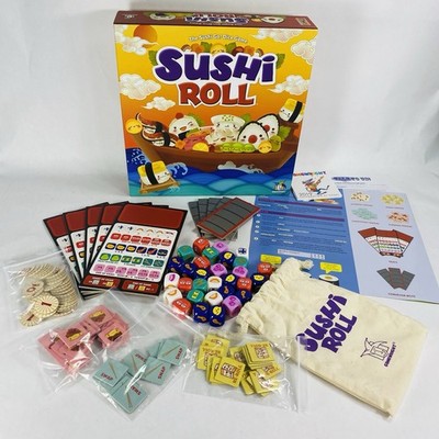 Complete! Sushi Roll Dice Game Gamewright 2019 Go Rice Food Family