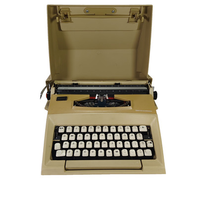 Vintage Smith Corona Courier tragbare manuelle Schreibmaschine mit Koffer