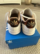 Scarpe da ginnastica Adidas Stan Smith edizione limitata tartaruga bianche taglia UK 5