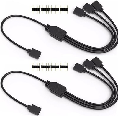 ARGB 1 zu 3 Splitter Kabel 5V 3 Pin Adressierbares RGB Splitter