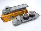 VINTAGE DUBLO DINKY TOYS 066 BEDFORD FLAT TRUCK PAIR / ONE ORIGINAL BOX 1959