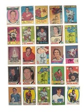 25 Card Lot 1967-78 O-Pee-Chee OPC Hockey Vintage Cournoyer/Park/Mahovlich Poor