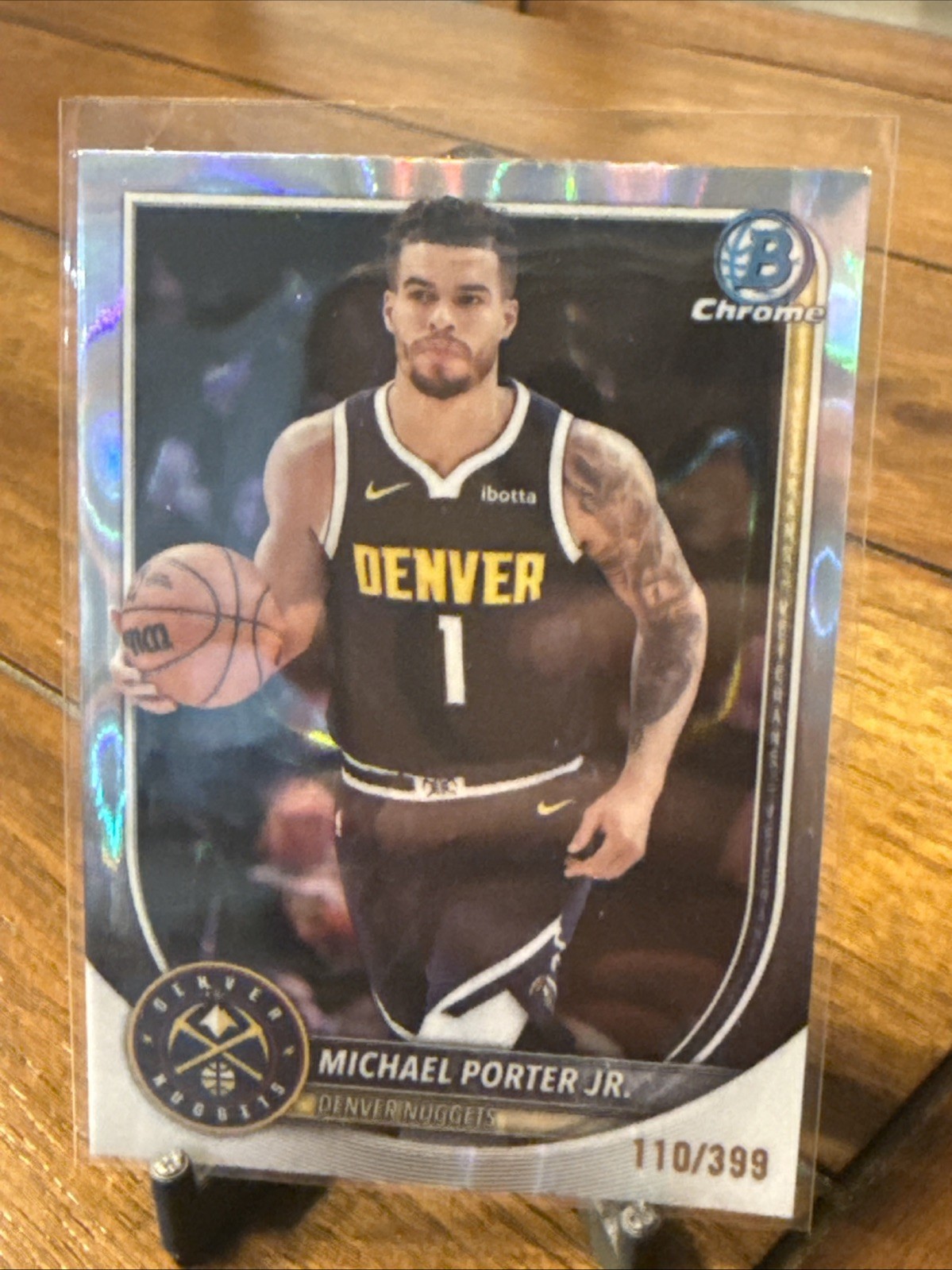 2026-26 Bowman Chrome Wave Refractor- Michael Porter Jr /399 #BCV-179