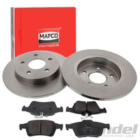 Mapco Bremsscheiben 265Mm + BelÄGe Hinten Passend FüR Ford C-MAX Focus | 47664