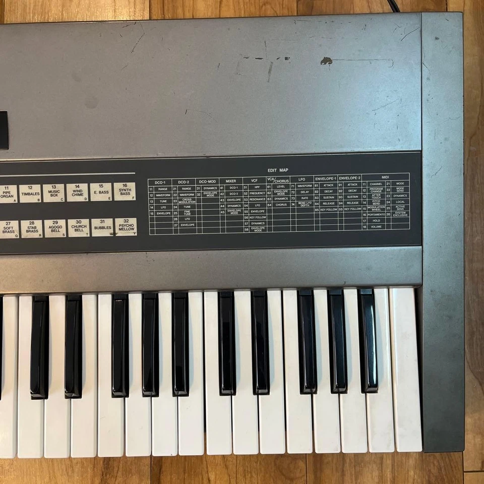 Roland JX-8P Synthesizer 61 keys keyboard Working Confirmed - Image 4 of 4