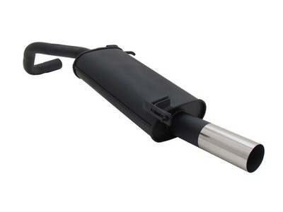 Novus Sportendschalldämpfer für VW Polo V (9N/9N3)Facelift 1 x 76mm RL-Design