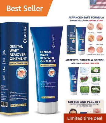 Genital Wart Remover Cream: Genital Wart Removal Ointment with Salicylic Acid Fa