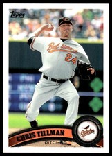 Chris Tillman 2011 Topps #636 Orioles MLB READ FREE SHIPPING AutographDen