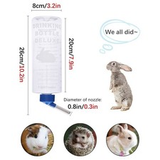 1000ml Small Animal Water Bottle Auto Drinker Rabbit Guinea Pig Feeder