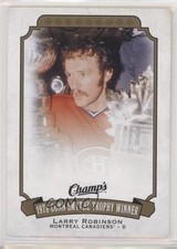 2015-16 Upper Deck Champ's Conn Smythe Trophies Larry Robinson #CS-LR HOF 0nr3