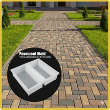 Brick Stone Mold Pavement Diy Path Maker Mold Paving Cement Brick Garden Decor
