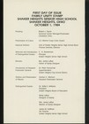 US FDC #2104 USPS Ceremony Program 1984 Shaker Heights OH Family Unity — photo 2