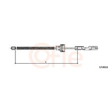 2x Handbremsseil hinten für Mazda 2 DL | 24501624