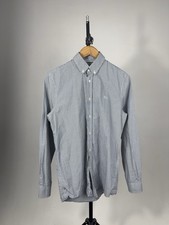 00s Lacoste Regular Fit Gingham Check Button Down Shirt Mens FR 38 US 15 Small