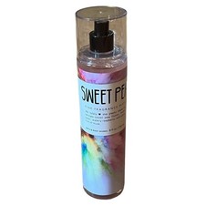 Bath  Body Works Sweet Pea Fine Fragrance Mist Spray Splash 8 oz RARE LABEL 