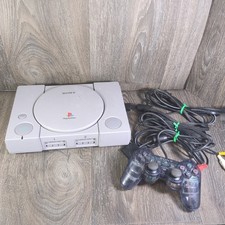 Sony PlayStation PS1 Console SCPH-9001 + OEM Dual Analog Controller Tested
