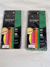 Astrobrights 50 Envelopes Wausau 5-Color Assortment Vintage Sealed 2005
