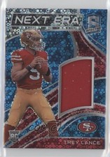 2021 Panini Spectra Next Era Neon Blue Prizm 47/60 Trey Lance #NE-TRL 11pj