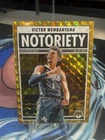 2024-2025 Mosaic GOLD VICTOR WEMBANYAMA Notoriety Gold /10 Prizm Spurs SP