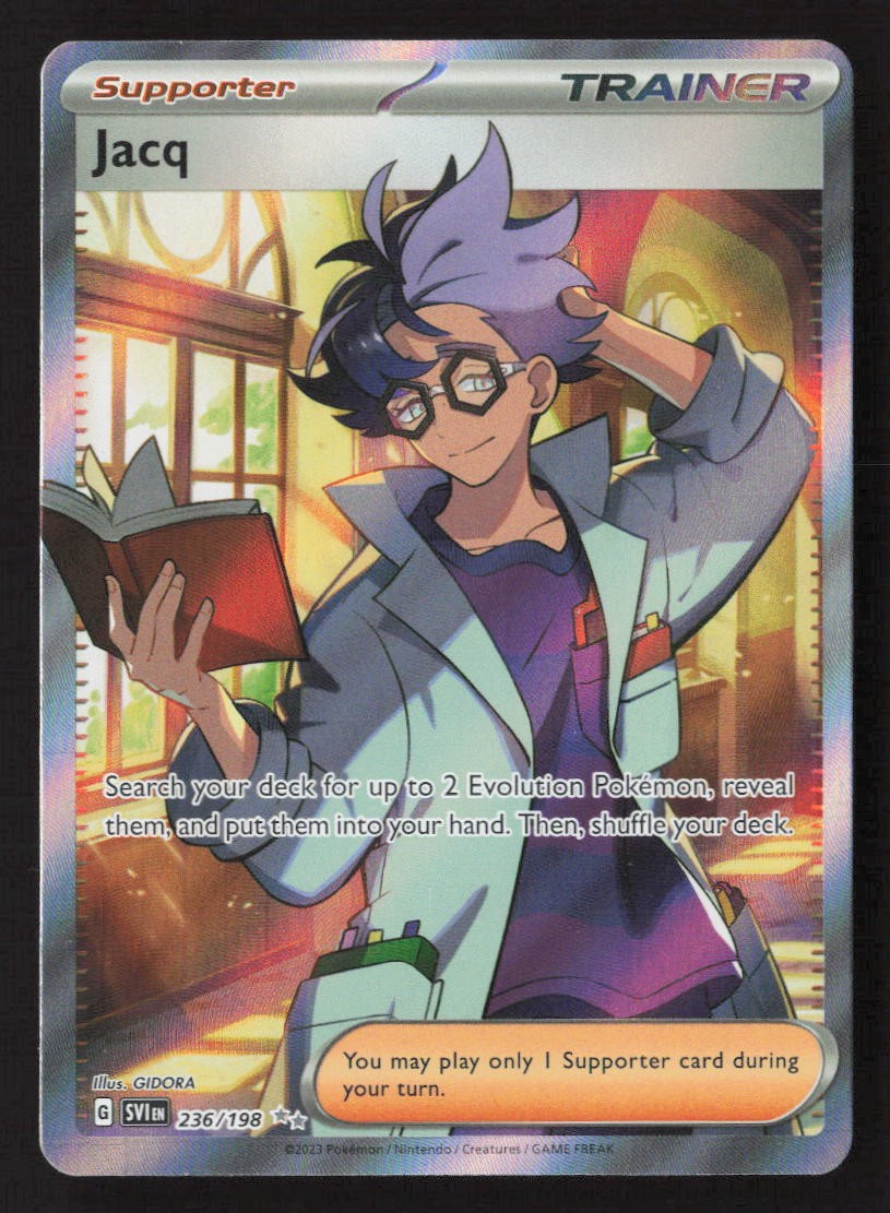 Jacq - 236/198 - SV01: Scarlet & Violet Base Set - Pokémon TCG - Near Mint