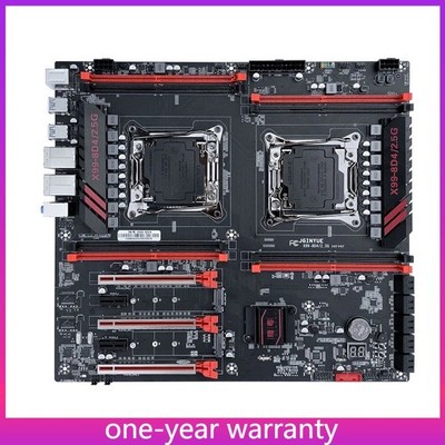  X99-8D4 Motherboard LGA 2011-3 DDR4 Workstation Support 2x CPU Used