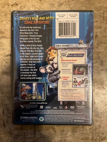 The Wild (DVD, 2006) - Picture 2 of 2