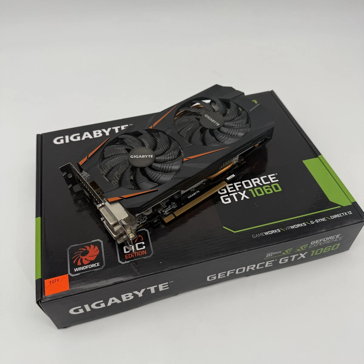 GIGABYTE NVIDIA GeForce GTX 1060 Computer Graphics Cards for sale