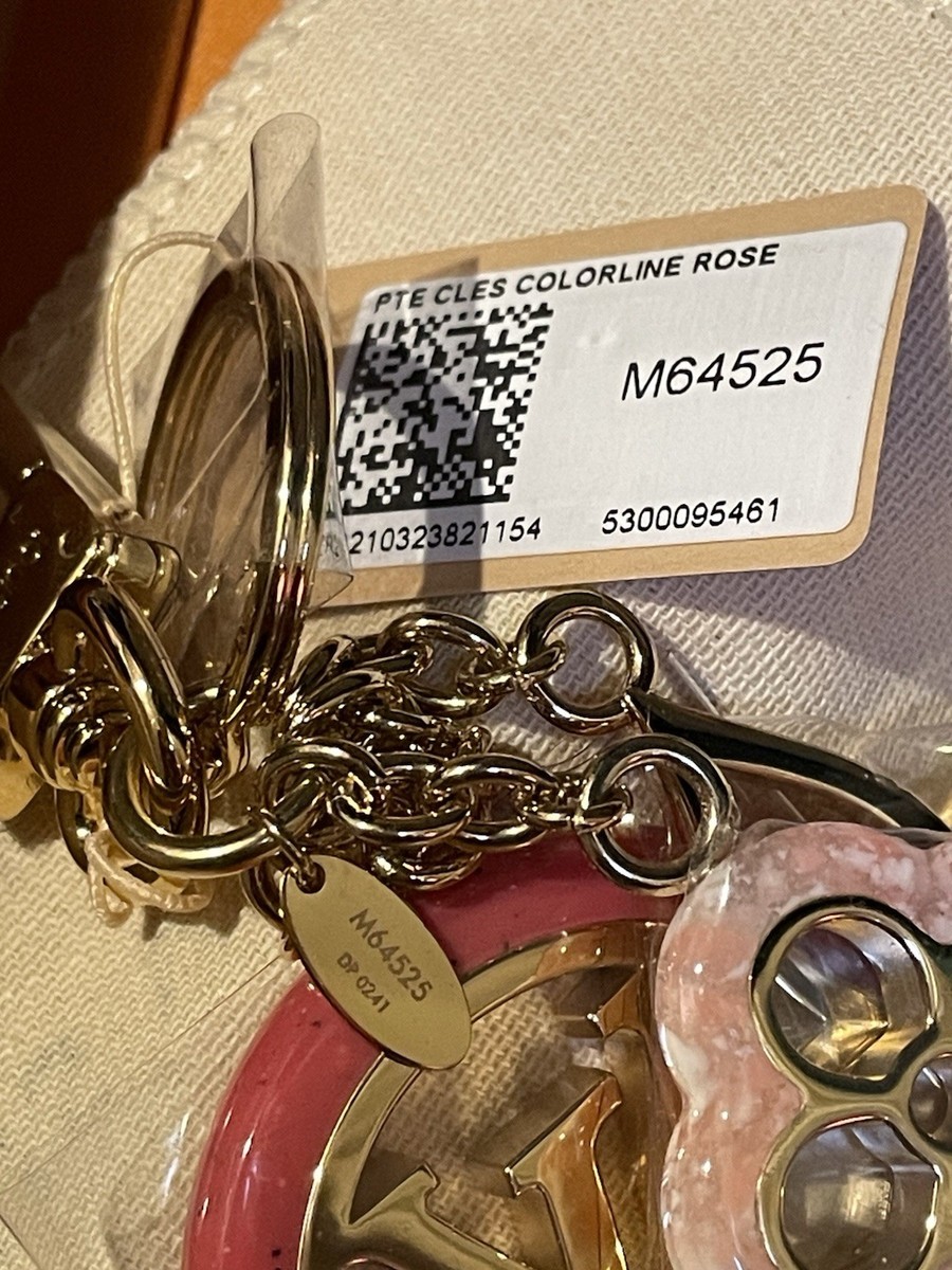 louis vuitton m64525 colorline bag charm key holder | eBay