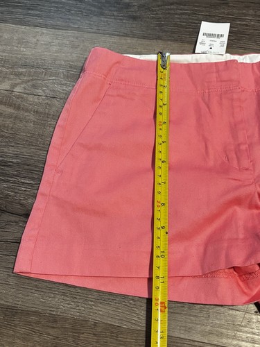 NWT Crewcuts J Crew Size 14 Girls Shorts Pink Adjustable Waist Tabs Pockets - Picture 2 of 5