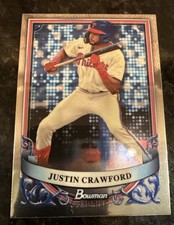 2024 Bowman Sterling - Prospect Justin Crawford #BSP-44 (RC)