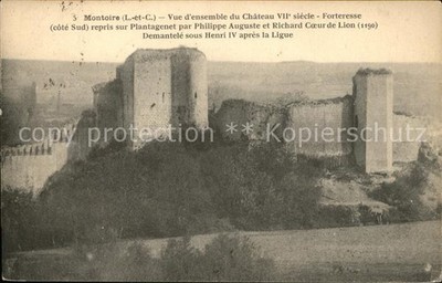 Montoire-sur-le-Loir Chateau VII siecle Forteresse