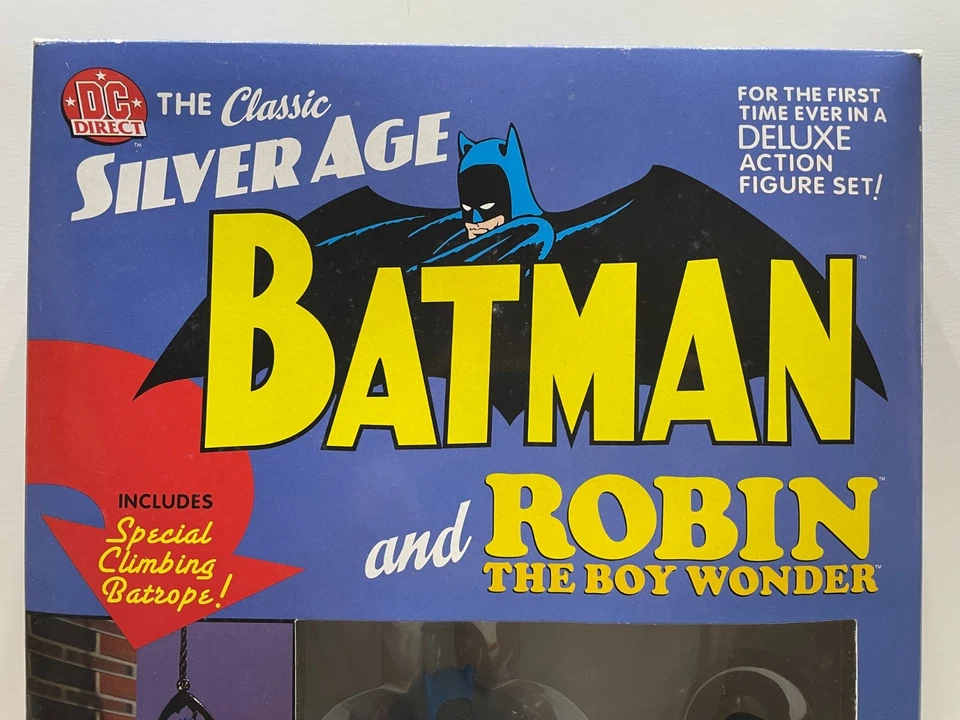 Figura de acción DC Direct The Classic Silver Age Batman and Robin figuras de acción en muy buen estado+ Foto 3 de 4