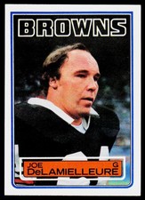 Joe DeLamielleure, 1983 Topps, #247, Cleveland Browns,