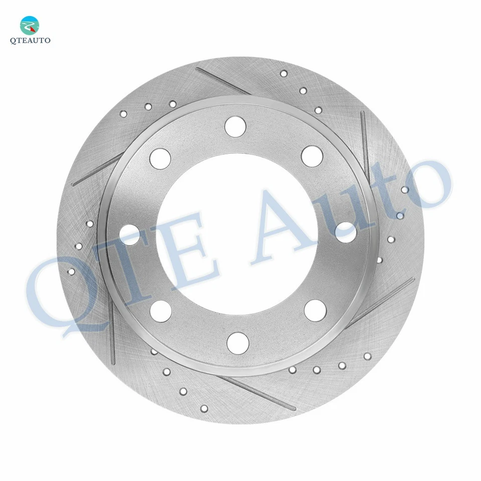 4 rotores de freno perforados delanteros 347 mm-traseros 340 mm para Ford F-350 Super Duty 2005-2012 Foto 4 de 4