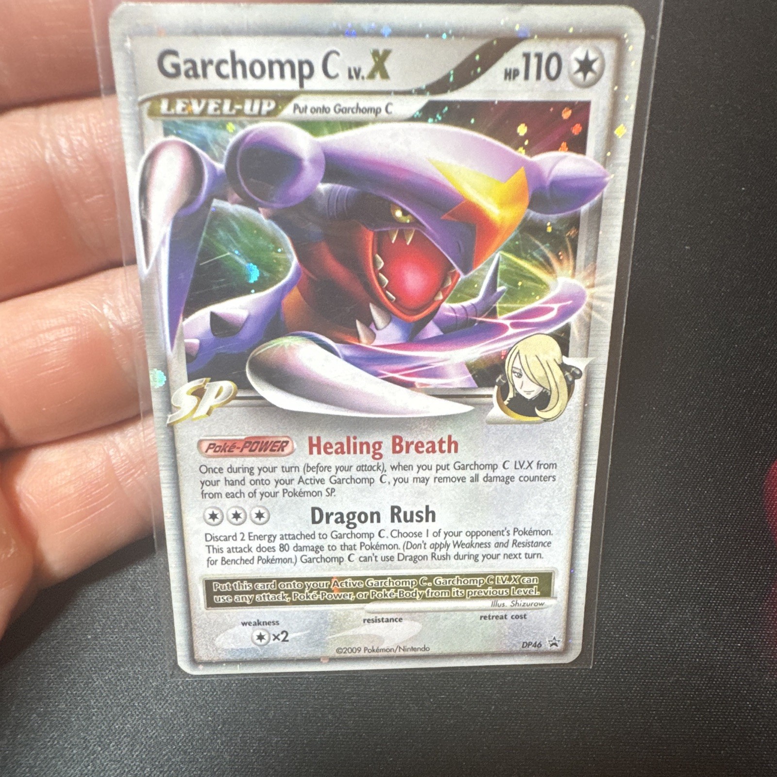 Pokémon Garchomp C Lv.X DP46 Diamond and Pearl Promo Holo English