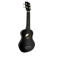 New in Box Huawind 21" Soprano Ukulele for Beginners Black