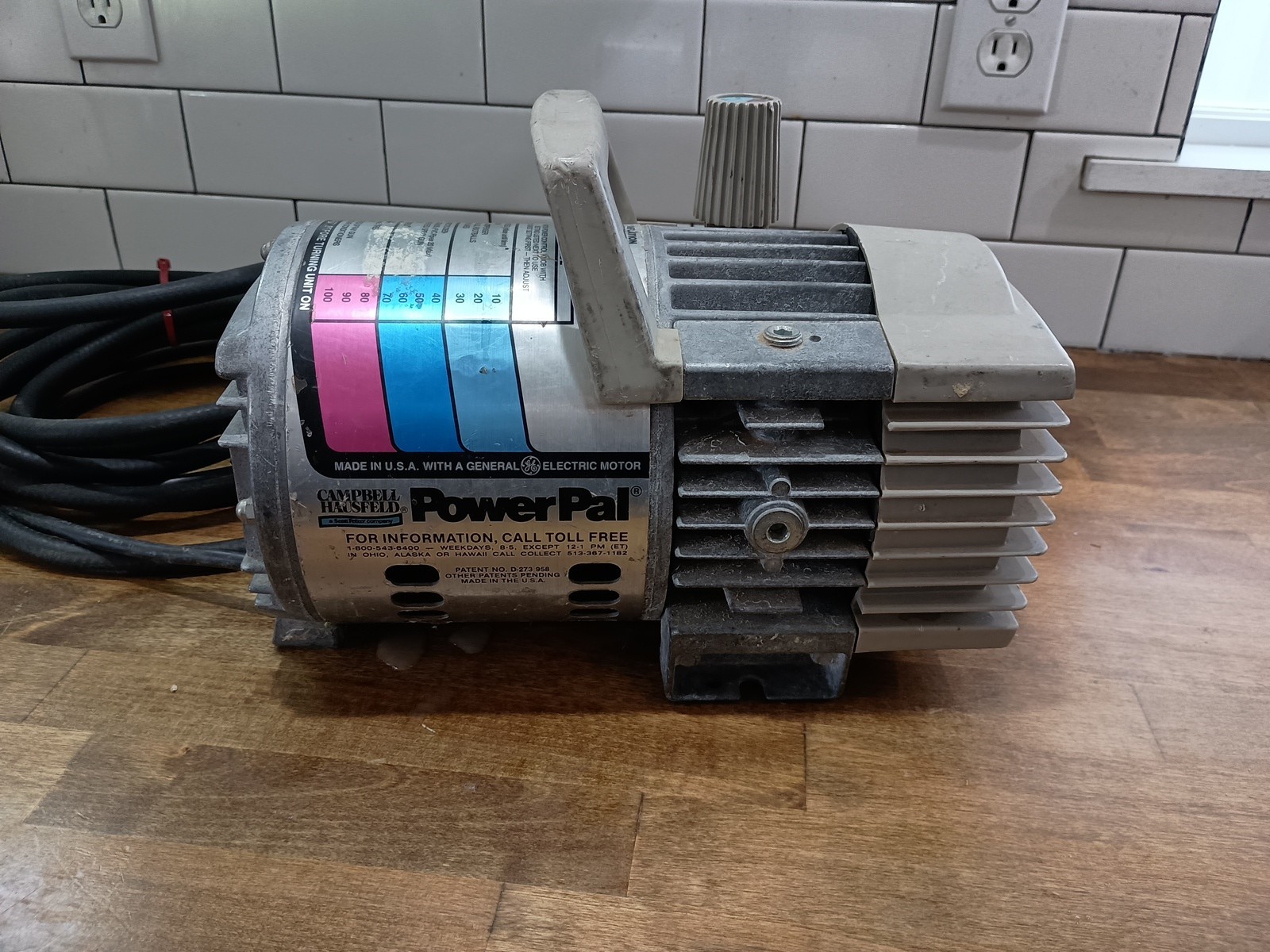 Campbell Hausfeld Power Pal Electric Tankless Air Compressor MT300002 Tested