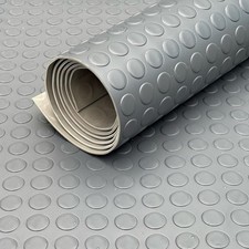 Heavy Duty PVC Vinyl Coin Penny Flooring Matting Garage Work Van 3mm Thick