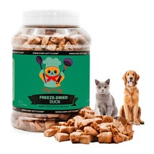 Duck Dog Treats | Human Grade Freeze Dried Cat Treats, Single Ingredient 3.5oz