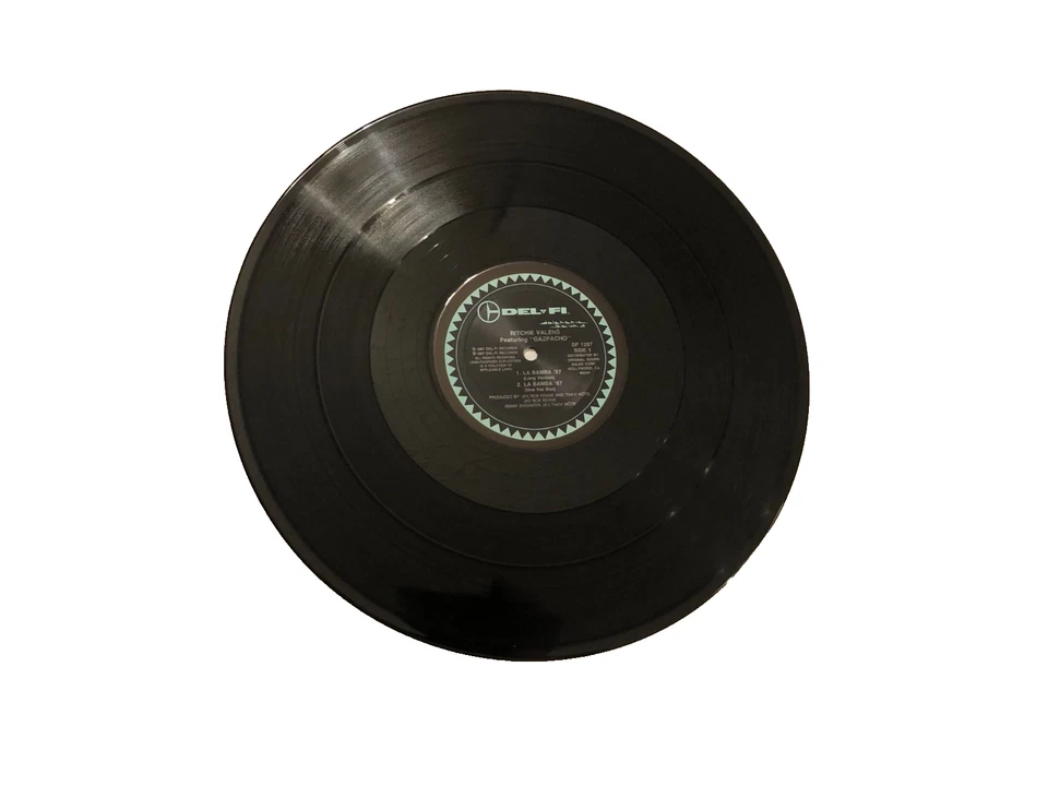 Ritchie Valens La Bamba DF-1287 Stereo Del-Fi Records 12" Single Vintage 1987 NM Foto 3 de 4