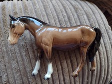 Rare Beswick Horse, Boy's Pony In Brown, Model Number 1480 *Restored Ears*