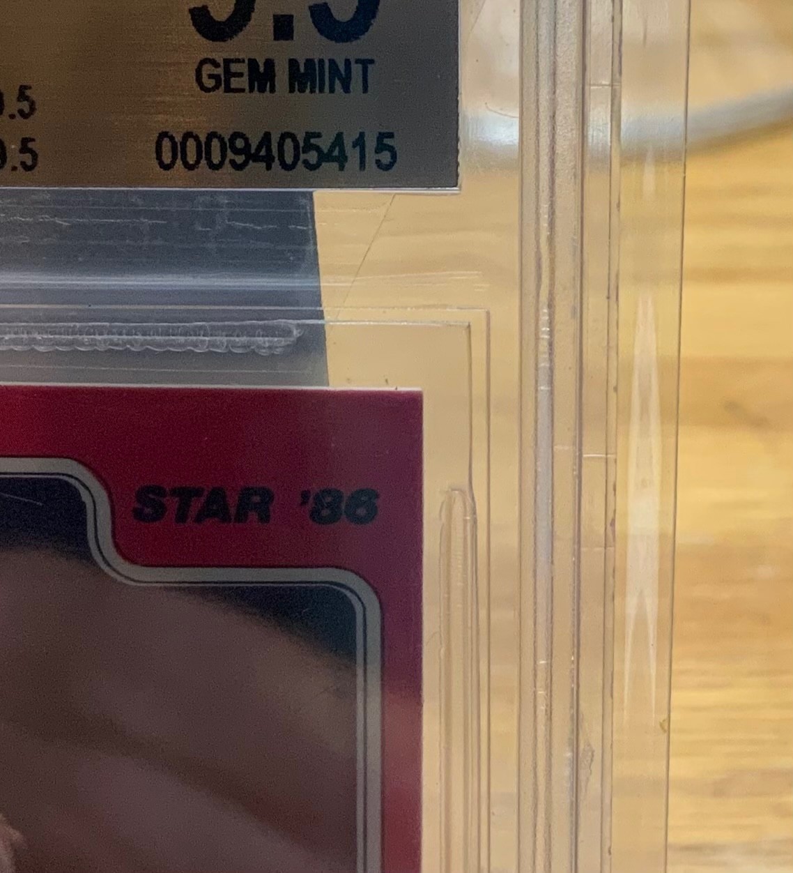 1985-86 Star Michael Jordan - Michael Jordan #6 (RC) BGS 9.5 QUAD 9.5 GEM MINT! view 8