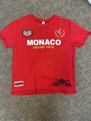 Gravitee France Monaco Grand Prix Racing Graphic T-Shirt Red Men's 2XL