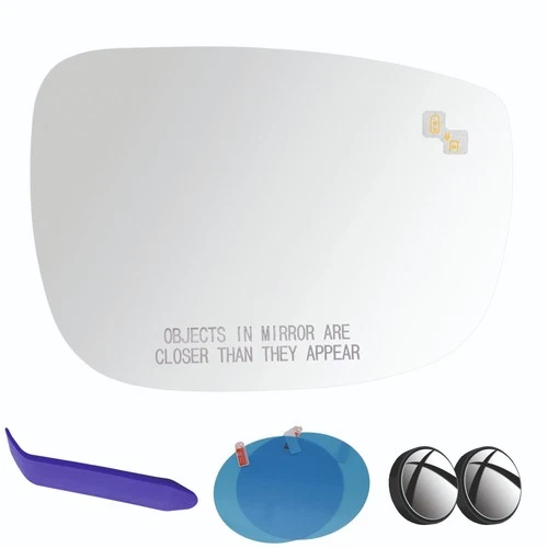 Passenger Side Mirror Glass For Mazda CX-5 2017-2025, CX-9 2016-2023, Blind Spot