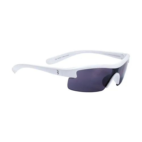 BBB Kids Cycling Sport Glasses Small Frame White Smoke Lens BSG-54